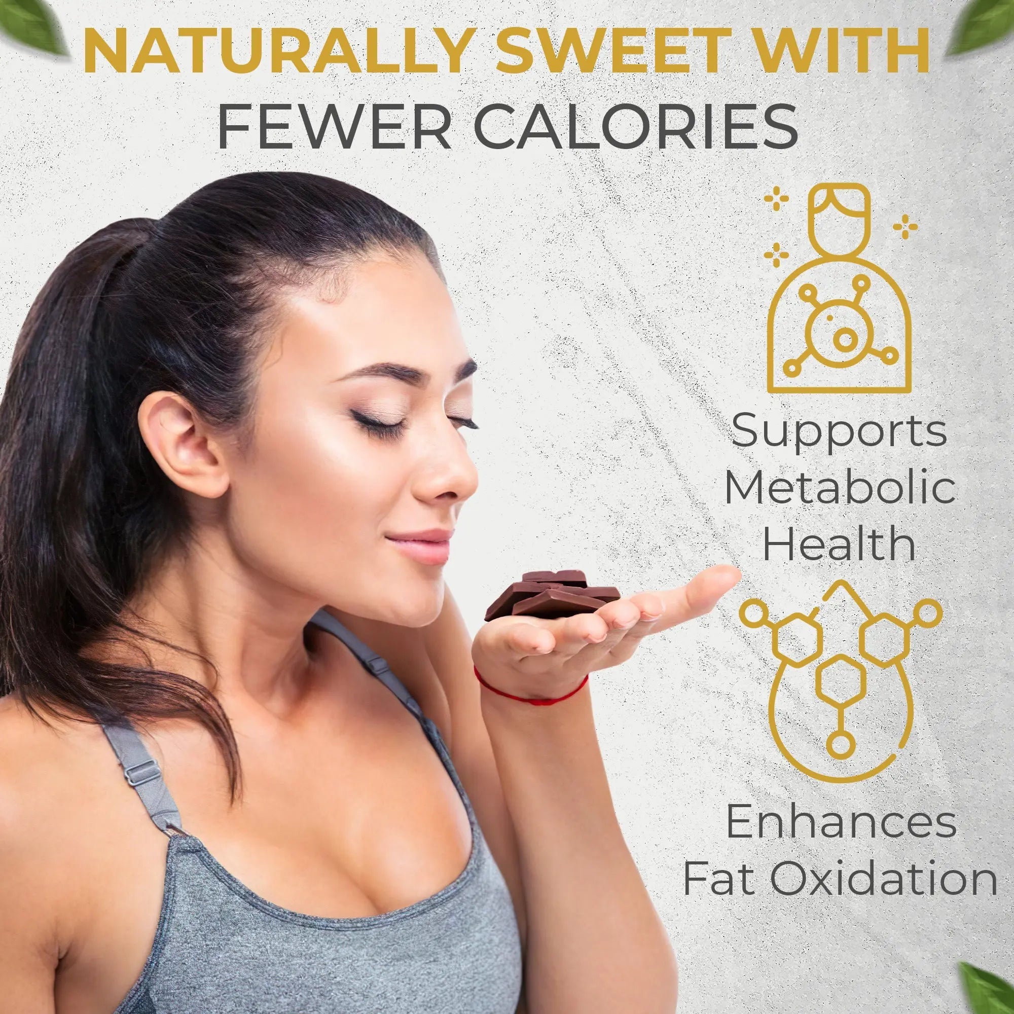 Florasweets Gold Probiotic Chocolate - Sugar Free Dark Chocolate 60% Cacao - Revival Point™