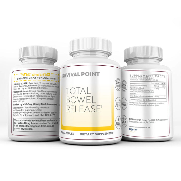 Total Bowel Release With Digexin® – Gentle, Natural Digestive Health Solution