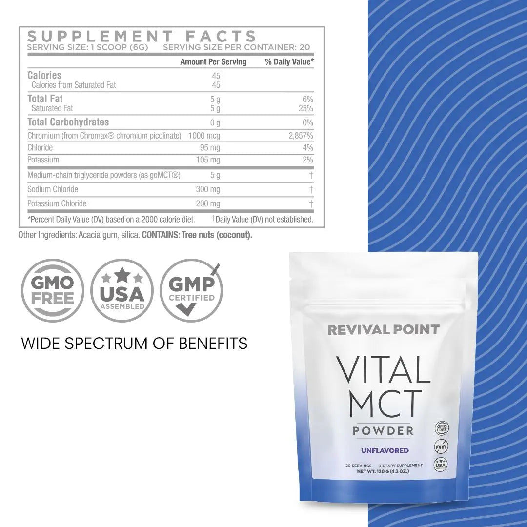 Vital MCT - Keto MCT Oil Powder - Revival Point™