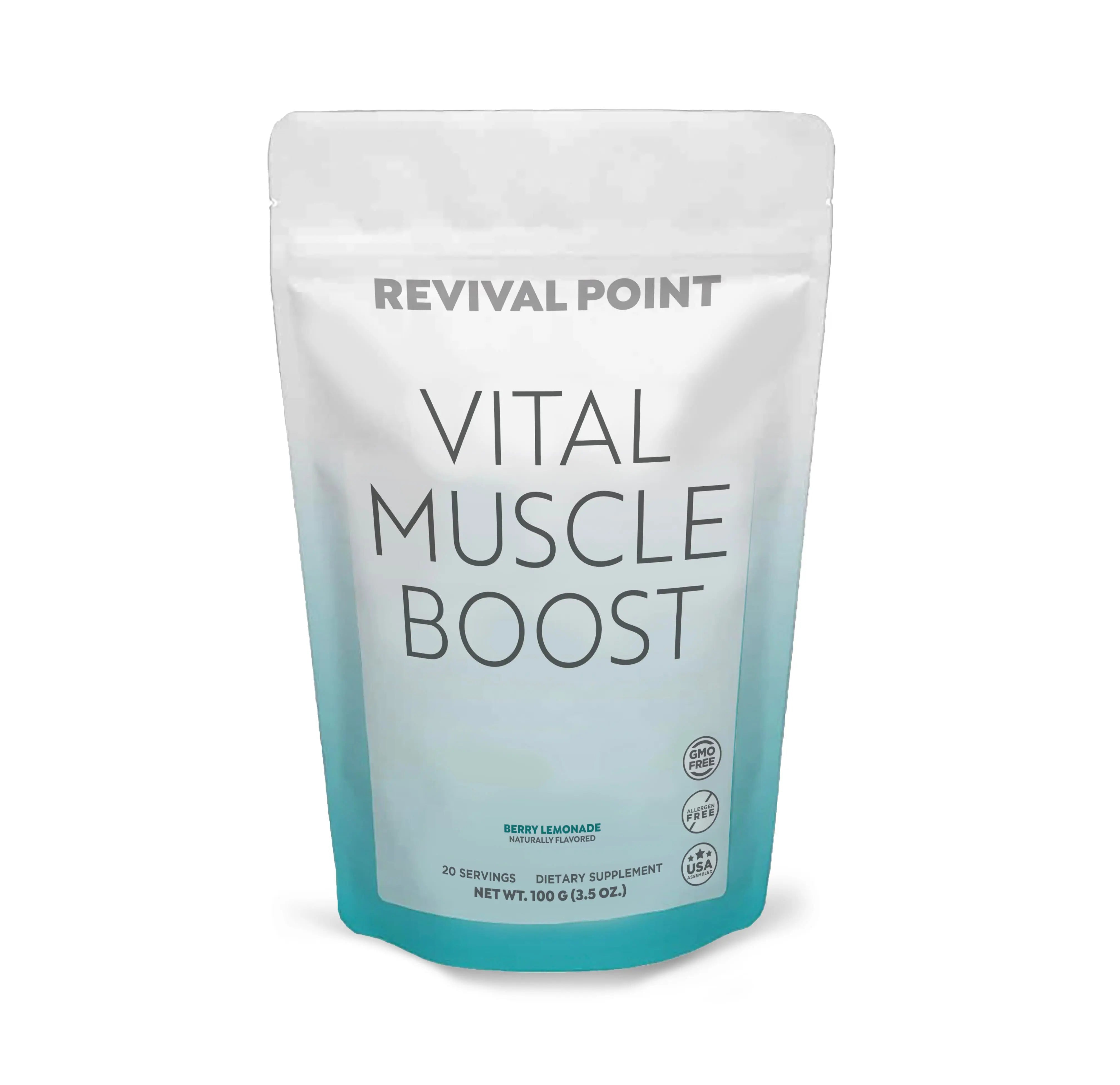Vital Muscle Boost (HMB Supplement For Bone Density & Muscle Mass)