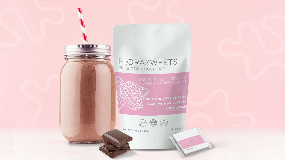florasweets ingredient for probiotic chocolate smoothie