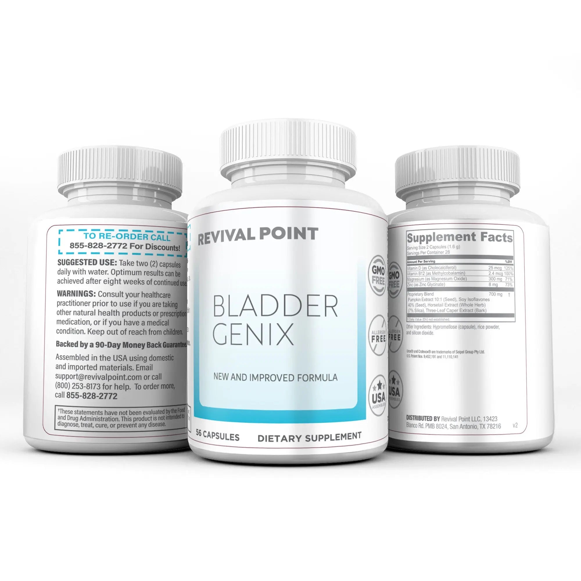 BladderGenix For Bladder Control and Urinary Incontinence  Supplement