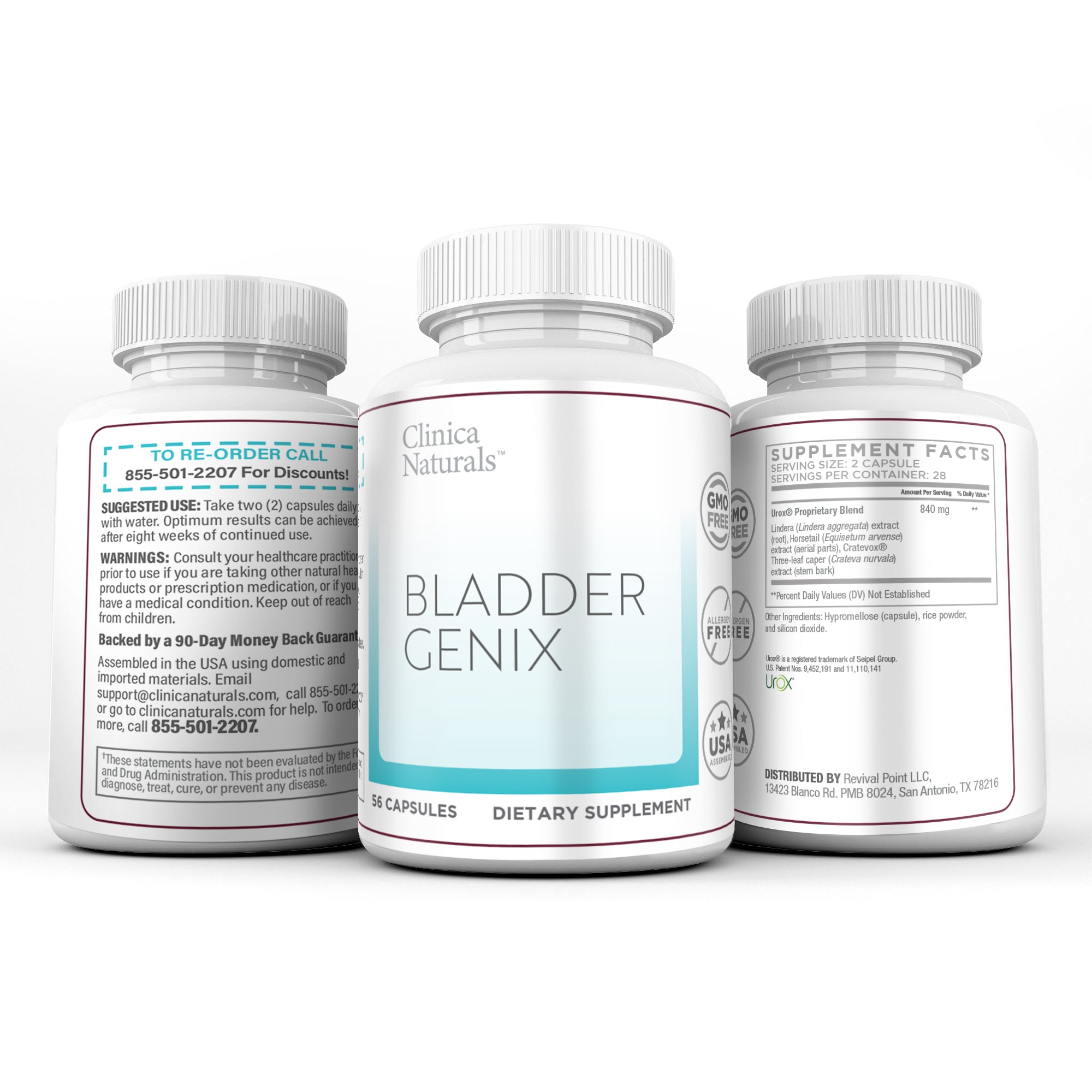 Bladdergenix (Urinary Incontinence) With UROX® For Bladder Control