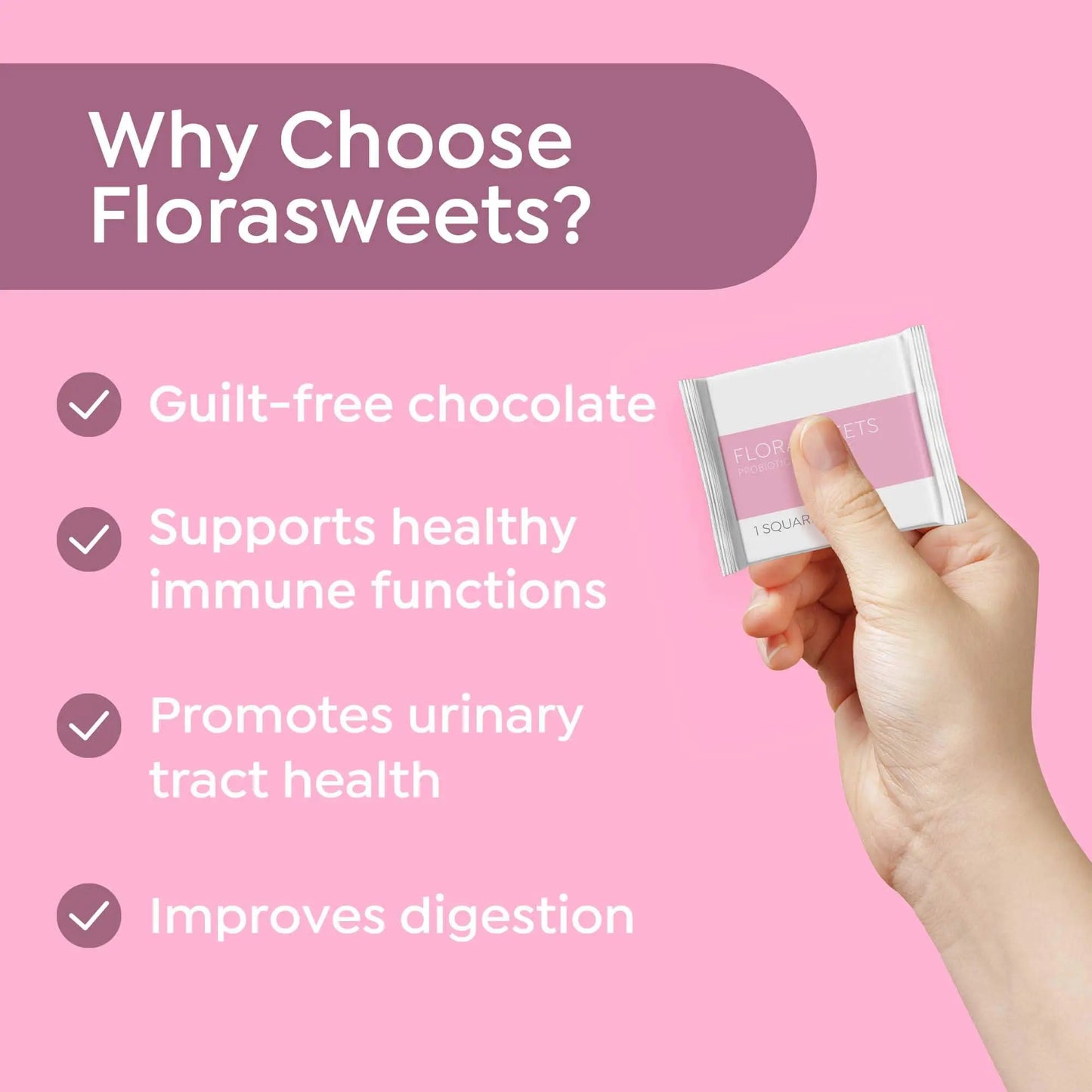 
                  
                    Florasweets Probiotic Chocolate 5 Billion CFU
                  
                