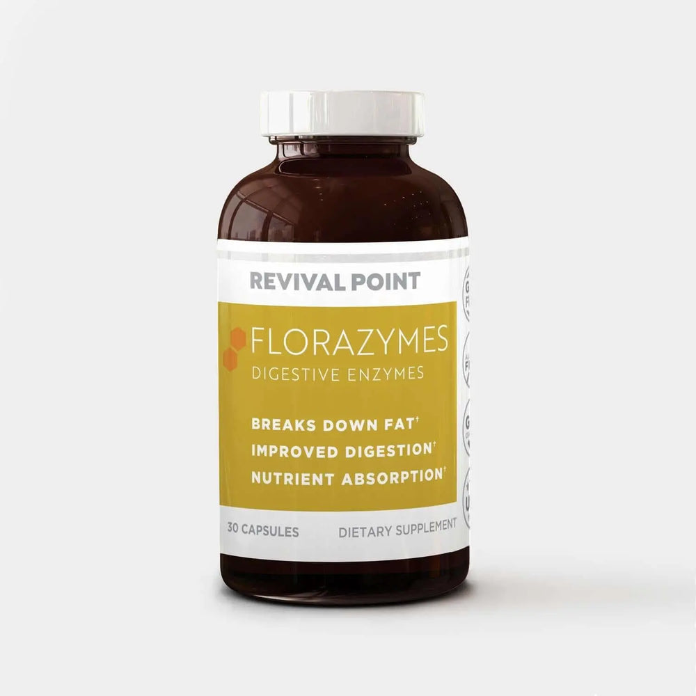 Florazymes Multi Enzyme Supplement (30 Capsules) | Revival Point