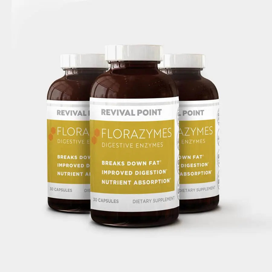 Florazymes Multi Enzyme Supplement (30 Capsules) | Revival Point