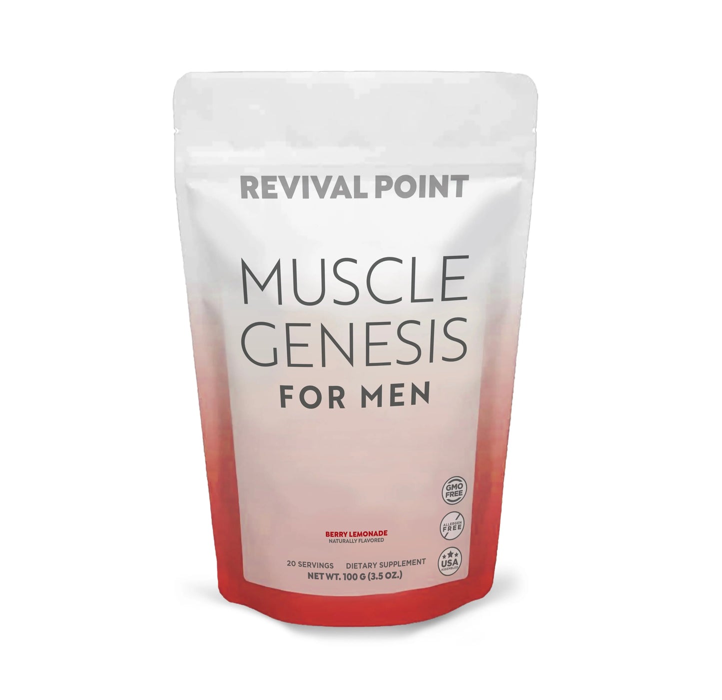 Muscle Genesis For Men HMB Supplement - revivalpoint