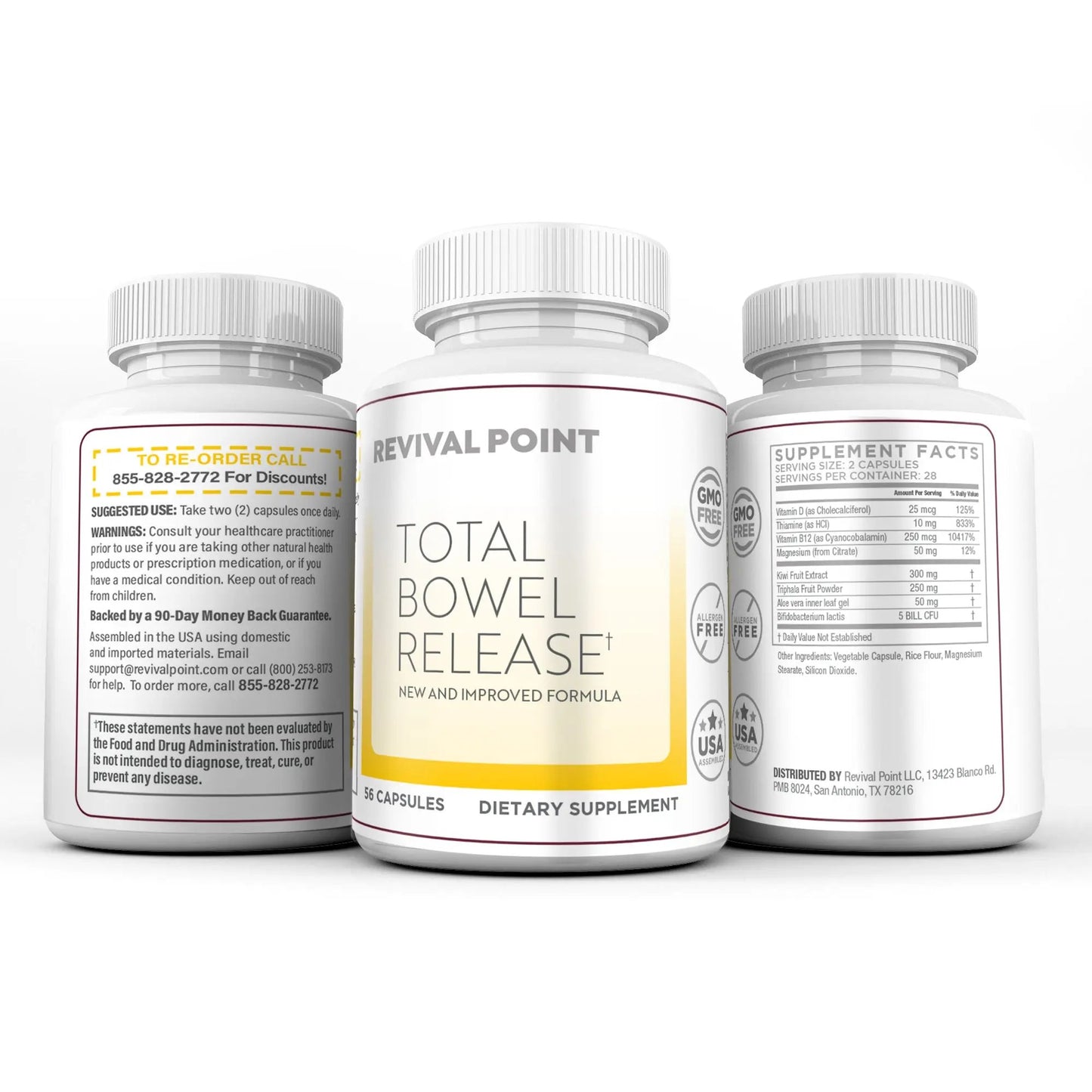 Total Bowel Release – Gentle, Natural Digestive Health Solution  Supplement
