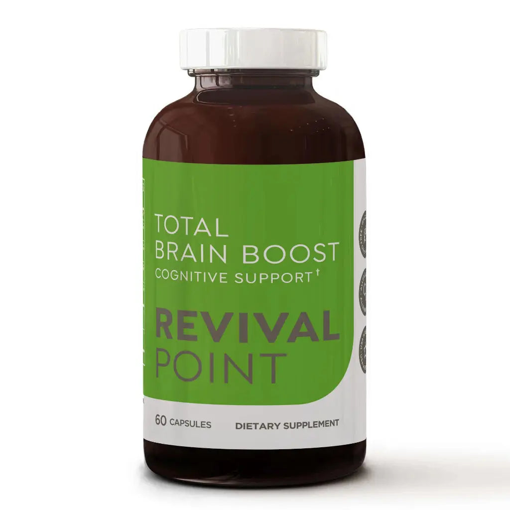 60 capsules single bottle of total brain boost cognitive supplement