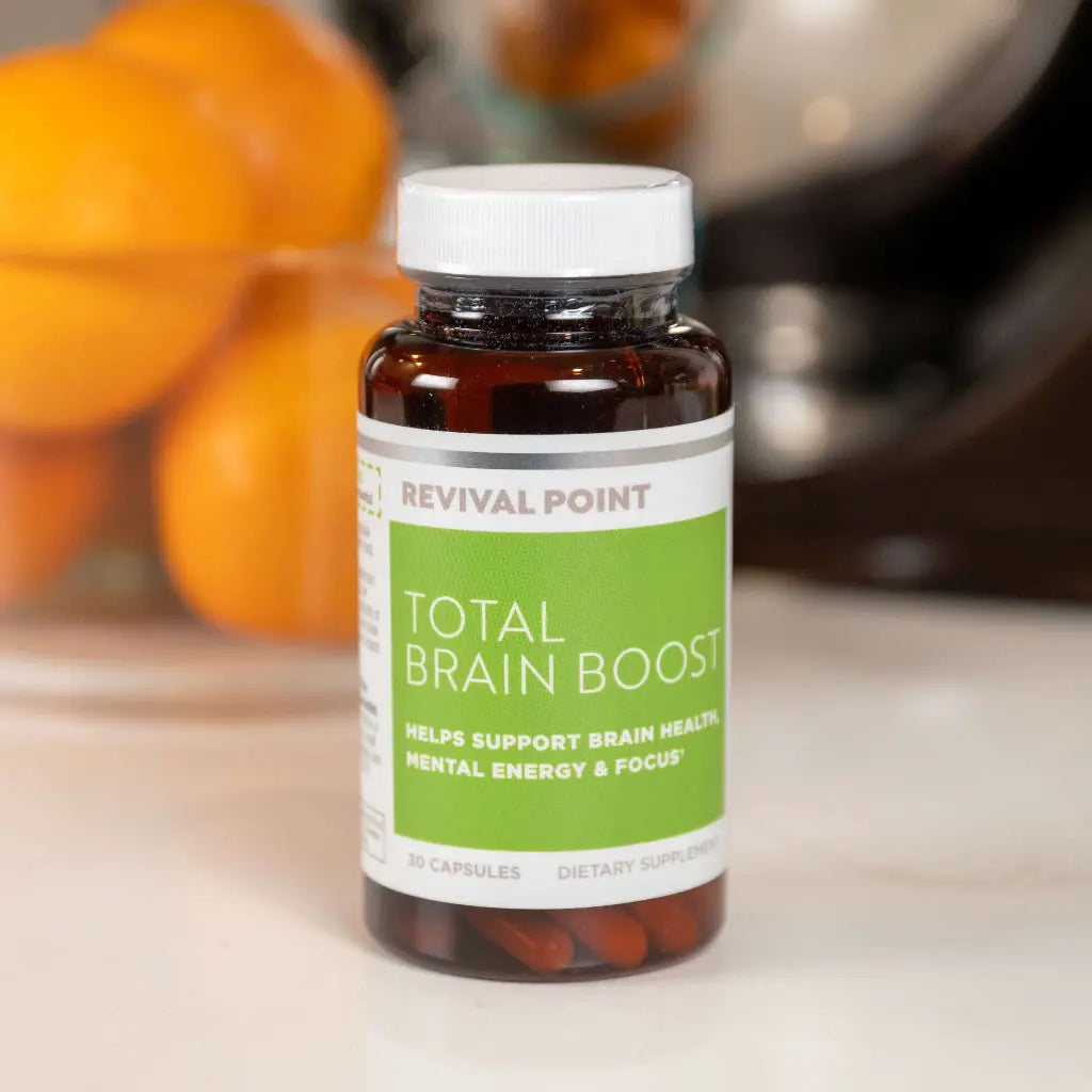 Total Brain Boost Cognitive Supplement with CurcuRouge & Trans-Resrvatrol