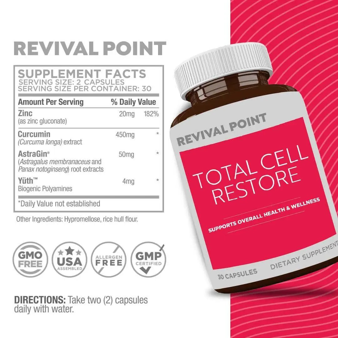 Total Cell Restore For Cellular Restore - Cell Regeneration Supplement