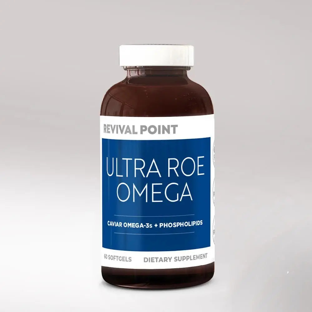 Ultra Roe Omega Fish Oil Supplemet With Romega Herring Caviar Oil Revival Point™