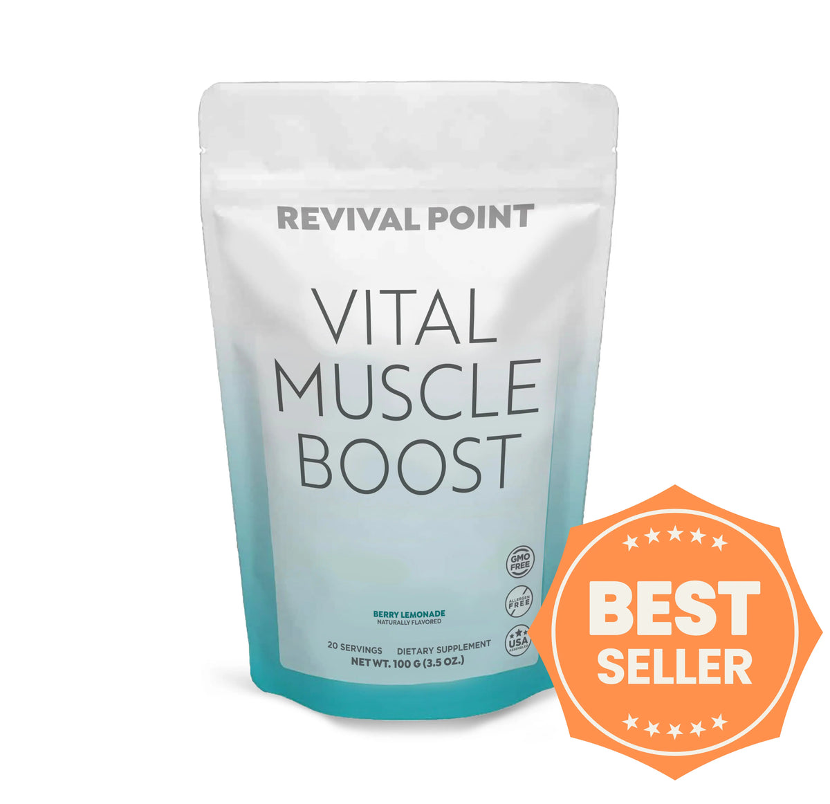 Vital Muscle Boost: HMB for Bone & Muscle – Revival Point™