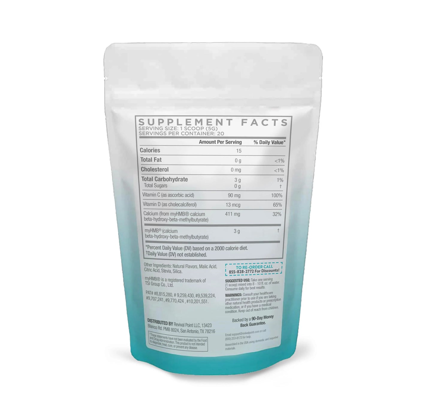 Vital Muscle Boost (HMB Supplement For Bone Density & Muscle Mass) - Revival Point™